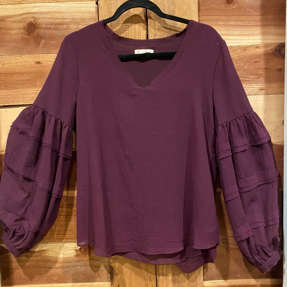 Purple women’s blouse